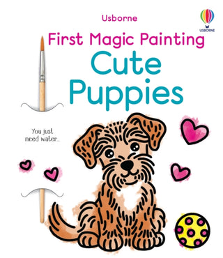 Cover image for 9781836042211 - First Magic Painting Cute Puppies