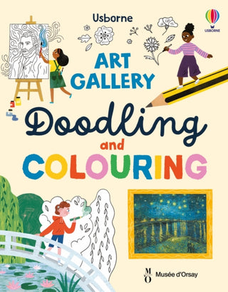Cover image for 9781836042310 - Art Gallery Doodling and Colouring