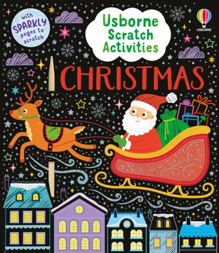 Cover image for 9781836043256 - Usborne Scratch Activities Christmas