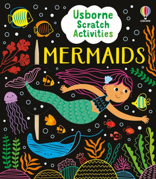 Cover image for 9781836043263 - Usborne Scratch Activities Mermaids