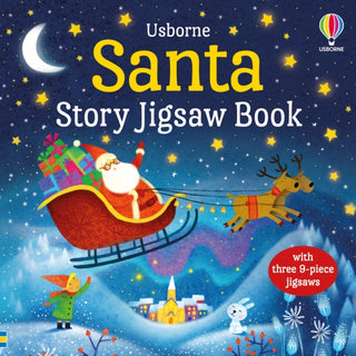 Supplemental image for 9781836043348 - Santa Story Jigsaw Book