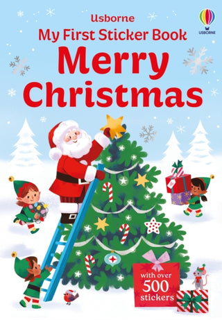 Cover image for 9781836043539 - My First Sticker Book Merry Christmas
