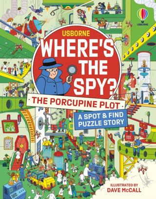 Cover image for 9781836043812 - Where's the Spy? The Porcupine Plot