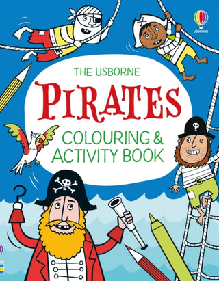 Cover image for 9781836044130 - Pirates Colouring and Activity Book