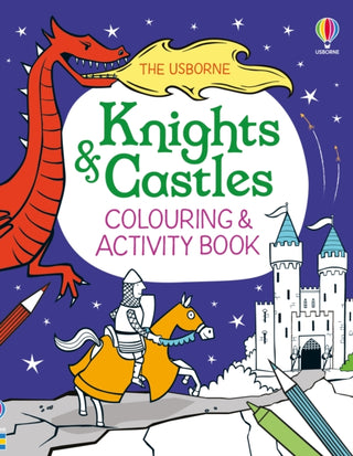 Cover image for 9781836044147 - Knights and Castles Colouring and Activity Book