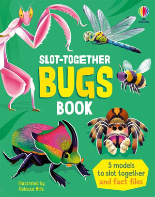 Cover image for 9781836044178 - Slot-Together Bugs Book