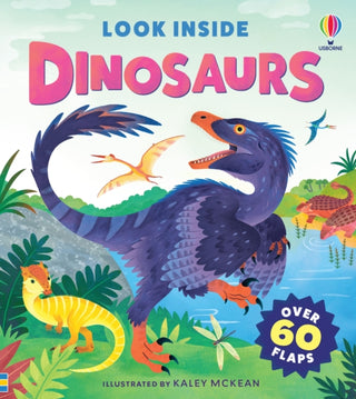 Cover image for 9781836044291 - Look Inside Dinosaurs