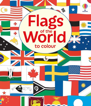 Cover image for 9781836044369 - Flags of the World to Colour