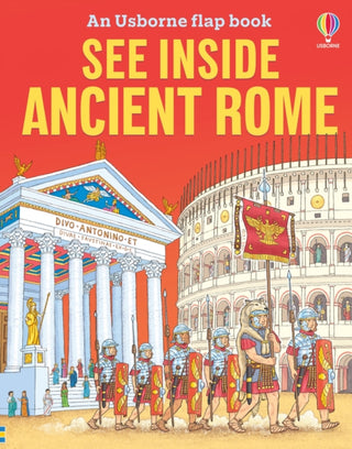Cover image for 9781836044451 - See Inside Ancient Rome