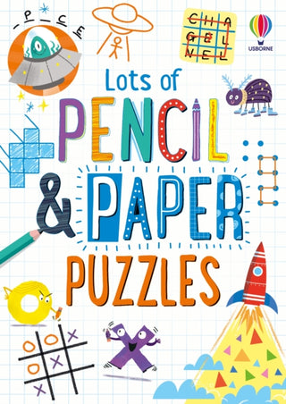 Cover image for 9781836045359 - Lots of Pencil and Paper Puzzles