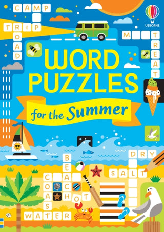 Cover image for 9781836045427 - Word Puzzles for the Summer