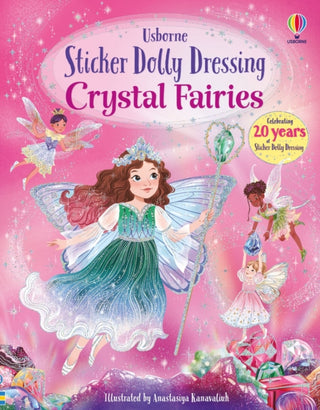 Cover image for 9781836045960 - Sticker Dolly Dressing Crystal Fairies
