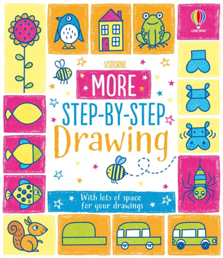Cover image for 9781836047124 - More Step-by-Step Drawing