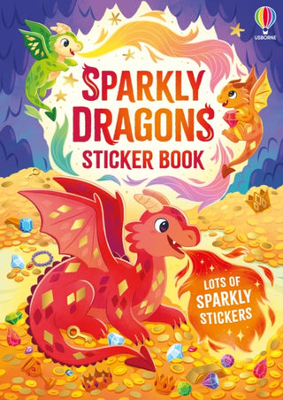 Cover image for 9781836047599 - Sparkly Dragons Sticker Book