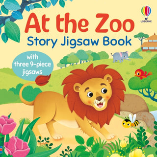 Cover image for 9781836048800 - At the Zoo Story Jigsaw Book