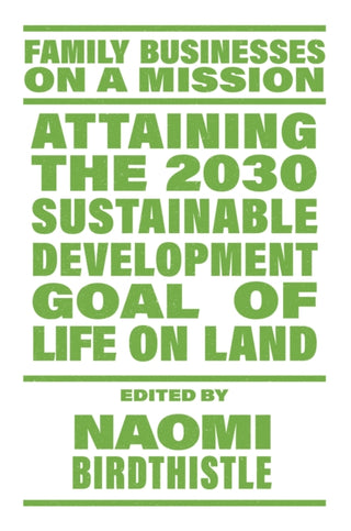Cover image for 9781836082156 - Attaining the 2030 Sustainable Development Goal of Life on Land