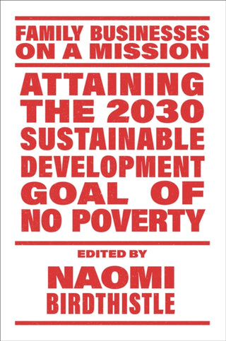 Cover image for 9781836085737 - Attaining the 2030 Sustainable Development Goal of No Poverty