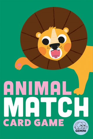 Cover image for 9781836160373 - Animal Match Card Game