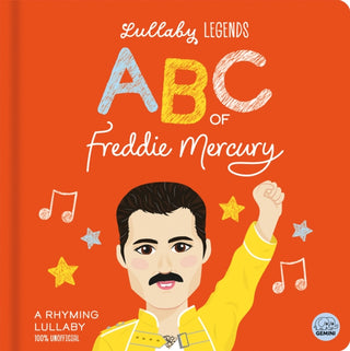 Cover image for 9781836160571 - Lullaby Legends: ABC of Freddie Mercury