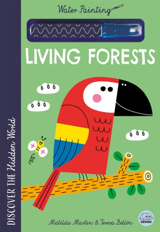 Cover image for 9781836161288 - Hidden World - Water Painting Living Forests