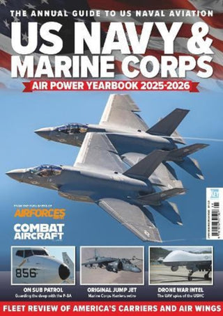 Cover image for 9781836321507 - US Navy & Marine Corps Yearbook 2025/26