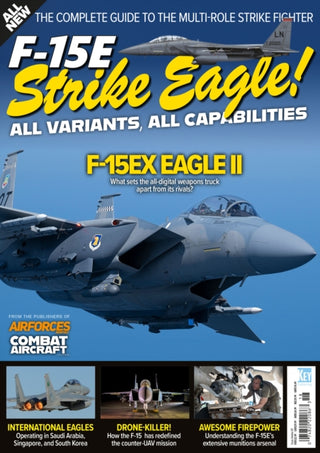 Cover image for 9781836322641 - F-15 E STRIKE EAGLE