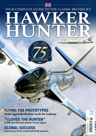 Cover image for 9781836322870 - Hawker Hunter 75Th Aeroplane