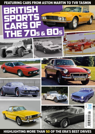 Cover image for 9781836323181 - British Sports Cars: vol 3 - 1970s/80s