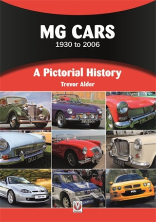 Cover image for 9781836440048 - Mg Cars 1930 to 2006