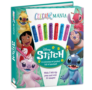 Cover image for 9781836500360 - Disney: Colourmania Stitch