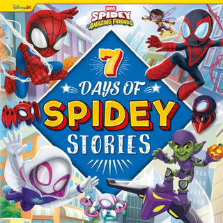 Cover image for 9781836500384 - Marvel Spidey and his Amazing Friends: 7 Days of Spidey Stories