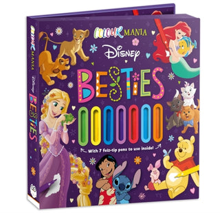 Cover image for 9781836500636 - Disney: Colourmania Besties