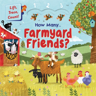 Cover image for 9781836500957 - How Many Farmyard Friends?