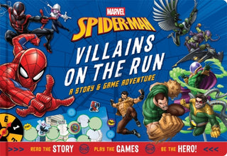 Cover image for 9781836503484 - Marvel Spider-Man: Villains on the Run