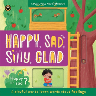 Cover image for 9781836504252 - Happy, Sad, Silly, Glad