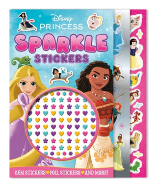 Cover image for 9781836504320 - Disney Princess: Sparkle Stickers