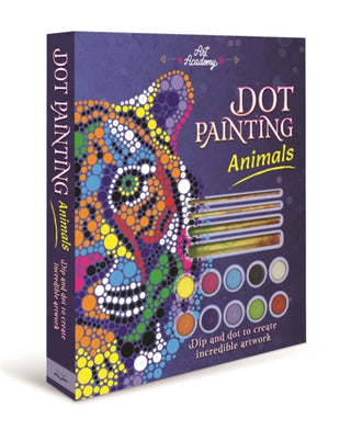 Cover image for 9781836506126 - Dot Painting: Animals