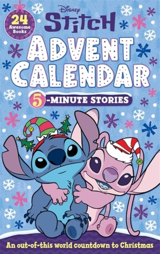 Cover image for 9781836508069 - Disney Stitch: Advent Calendar 5-Minute Stories