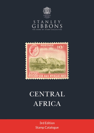 Cover image for 9781836544517 - Central Africa Stamp Catalogue 3rd Edition
