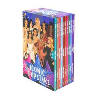 Cover image for 9781836671275 - Iconic Popstars; 10-Book Set