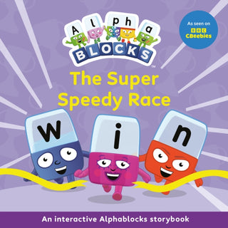 Cover image for 9781836890270 - The Magic Snowman: An Interactive Alphablocks Storybook
