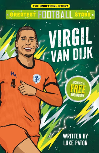 Cover image for 9781836891918 - Greatest Football Stars: Virgil van Dijk