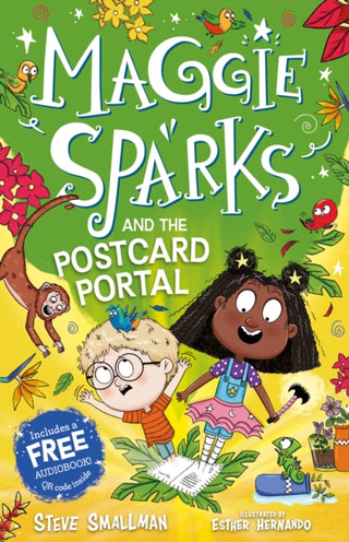 Cover image for 9781836892229 - Maggie Sparks and the Postcard Portal