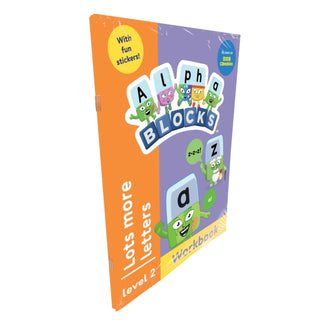 Cover image for 9781836892267 - Alphablocks Orange Level Workbook Set (3 books)