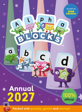 Cover image for 9781836892427 - Alphablocks Annual 2027