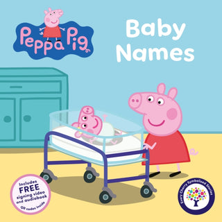 Cover image for 9781836893141 - Peppa Pig: Baby Names (Symbolised Story)