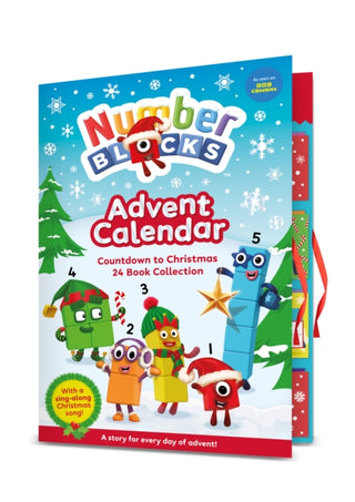 Cover image for 9781836893424 - Numberblocks Advent Calendar (Countdown to Christmas) - 24 Book Collection