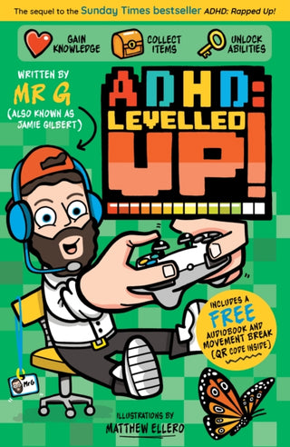 Cover image for 9781836893868 - ADHD: Levelled Up!