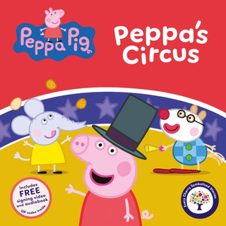 Cover image for 9781836893882 - Peppa Pig: Peppa's Circus (Symbolised Story)