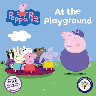 Cover image for 9781836893899 - Peppa Pig: At the Playground (Symbolised Story)